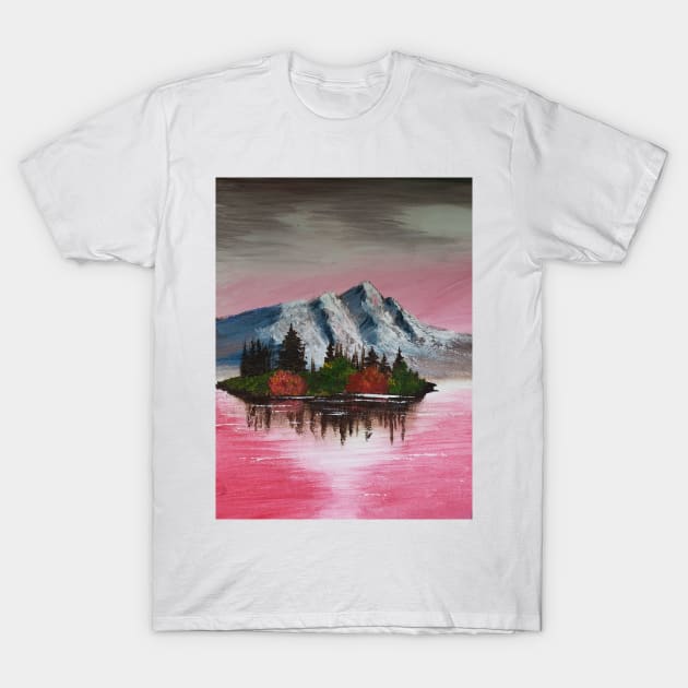 Mountain Scene T-Shirt by kburton99